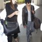 Фанаты черного: Анжелина Джоли и Мэддокс в аэропорту