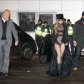Леди Гага прилетела в Москву в платье-подарке