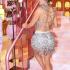 Ким Кардашьян без бюстгальтера под топом из кристаллов на вечеринке Swarovski
