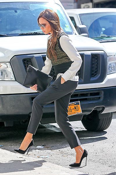 Victoria Beckham leaves her hotel in NYC looking Business Chic - Part 2