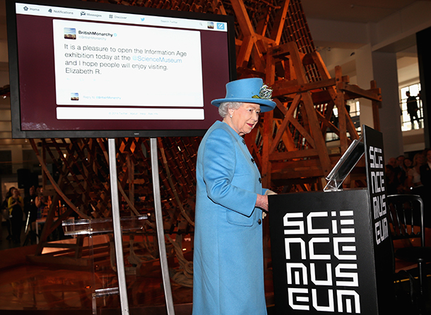 The Queen Visits The Science Museum