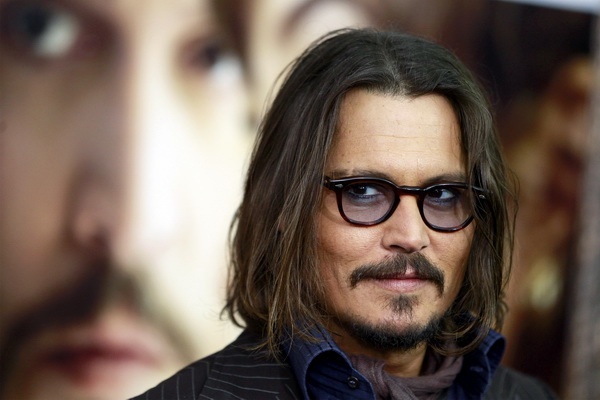 Cast member Johnny Depp arrives for the premiere of "The Tourist" in New York