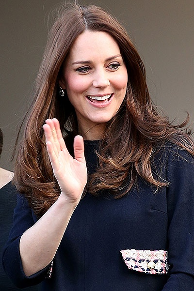 The Duchess Of Cambridge Officially Names The Clore Art Room At Barlby Primary School
