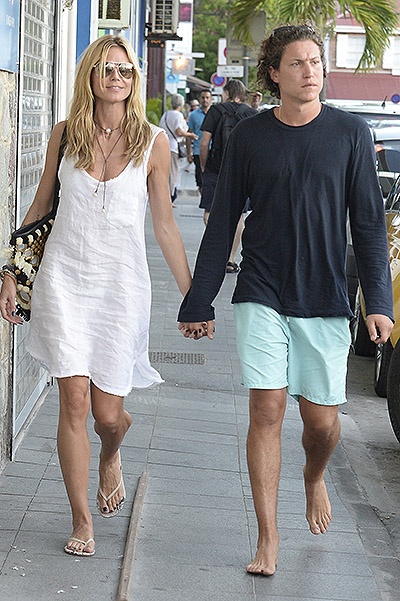 EXCLUSIVE Heidi Klum and boyfriend Vito Schnabel spend the last days of their year on a romantic holiday on the Caribbean island Featuring: Heidi Klum, Vito Schnabel Where: Saint BarthГ©lemy, France When: 28 Dec 2014 Credit: Starpress/WENN.com **Not a