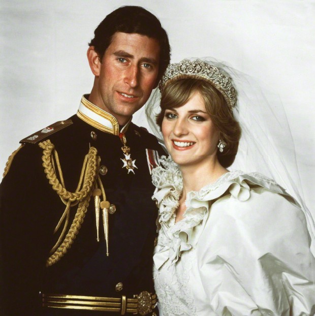 NPG x29864; Prince Charles; Diana, Princess of Wales by Thomas Patrick John Anson, 5th Earl of Lichfield