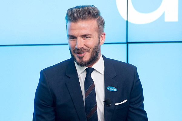 David Beckham Celebrates 10 Years As A UNICEF Goodwill Ambassador - Photocall