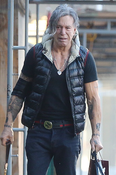 INF - Mickey Rourke Cries in Public