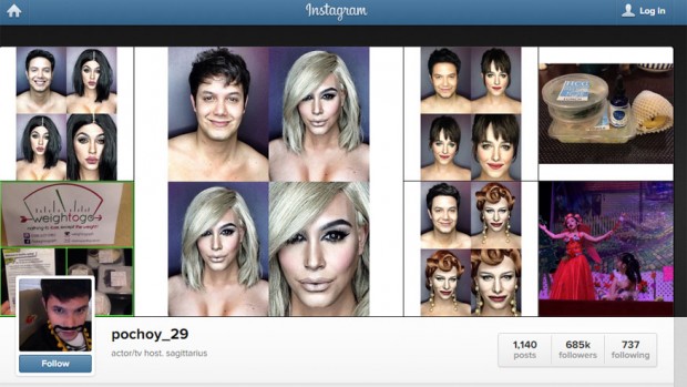 makeup artist instagram account