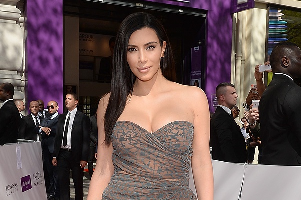 Kim Kardashian introduces 'Kardashian Beauty Hair' line at Marionnaud Champs Elysees