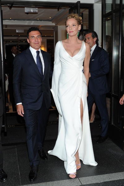Met Gala 2015 Departures From The Mark Hotel - NYC