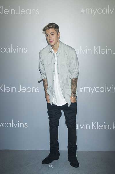 Calvin Klein Jeans event Hong Kong 2015 - Justin Bieber