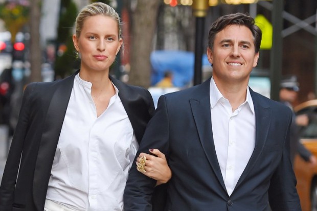 Karolina Kurkova seen out with her film producer husband Archie Drury in NYC
