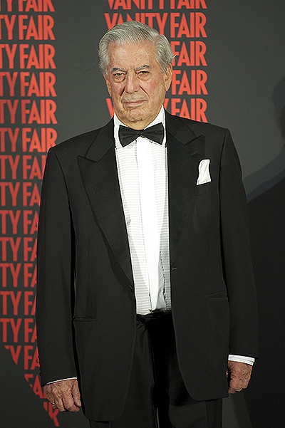 Mario Vargas Llosa Receives 'Man of The Year 2011 Award' At Vanity Fair Party
