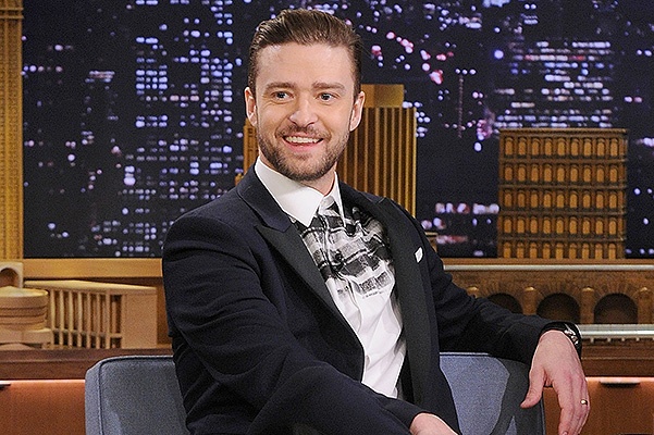 NEW YORK, NY - FEBRUARY 21:  Actor/musician Justin Timberlake visits "The Tonight Show Starring Jimmy Fallon" at Rockefeller Center on February 21, 2014 in New York City.  (Photo by Jamie McCarthy/Getty Images for The Tonight Show Starring Jimmy Fallon) 