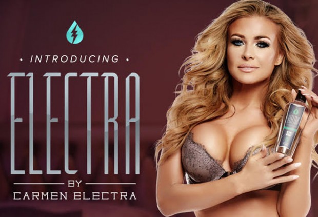 Ex-Baywatch babe Carmen Electra is launching her own lube line to help fans spice up their sex lives. She has taken the plunge into the adult accessory industry by partnering with sex toy maker Fleshlight on her own line of female-centric personal lubricants. The line is called "Electra by Carmen Electra" and comes in three varieties - Sensitive, Warming and PH-Balanced. *MANDATORY BYLINE* MUST CREDIT: FLESHLIGHT/SPLASH NEWS Pictured: Carmen Electra Ref: SPL1105968  200815   Picture by: Fleshlight/Splash News Splash News and Pictures Los Angeles:310-821-2666 New York:212-619-2666 London:870-934-2666 photodesk@splashnews.com 