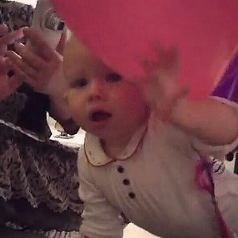 Панеттьери и Кличко показали фото с первого дня рождения дочки
