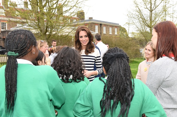 LONDON, ENGLAND - APRIL 21: The Duke and Duchess of Cambridge and Prince Harry are spearheading a new campaign called Heads Together in partnership with inspiring charities, which aims to change the national conversation on mental wellbeing. The campaign has the huge privilege of being the 2017 Virgin Money London Marathon Charity of the Year. At Kensington Palace on April 21, 2016 in London, England. (Photo by Nicky J Sims/Getty Images for Royal Foundation) 
