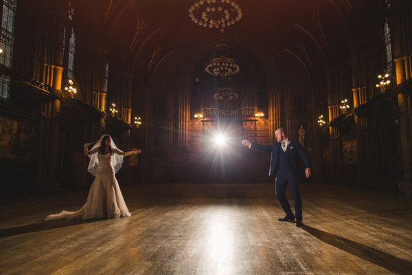 Британская пара устроила свадьбу в стиле «Гарри Поттера»