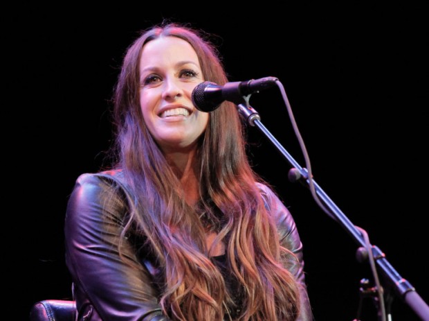 Marianne Williamson Campaign Rally With Alanis Morissette