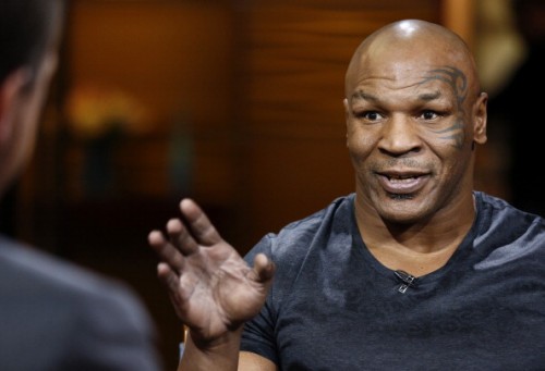 TODAY -- Pictured: Mike Tyson appears on NBC News' "Today" show -- (Photo by: Peter Kramer/NBC/NBC NewsWire via Getty Images) 