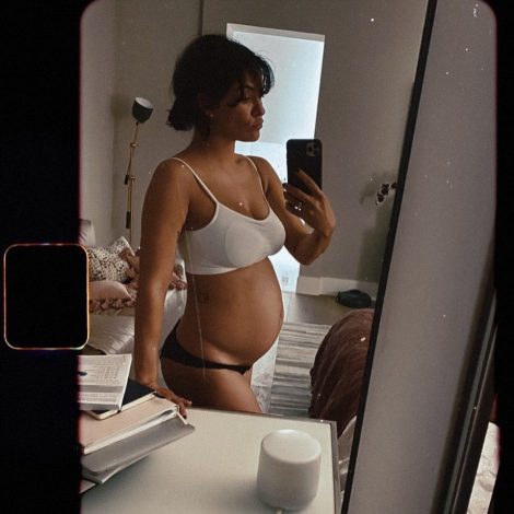 Беременная актриса Джессика Зор, звезда сериала «Сплетница» демонстрирует на себе удобное нижнее белье любимого бренда