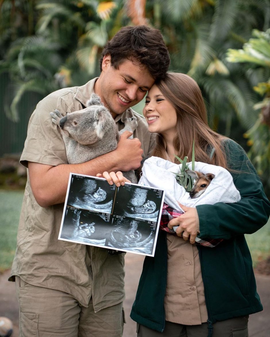 Бинди Ирвин и Чендлер Пауэлл ждут появления своего первенца – вскоре у пары родится девочка!
