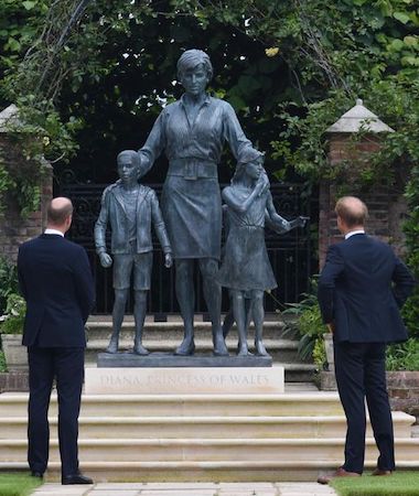 О чем рассказал язык тела принцев Гарри и Уильяма на открытии памятника их матери? - 2