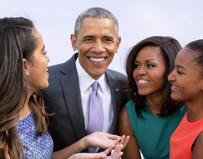 Барак и Мишель Обама представили свои портреты в Белом доме - 1