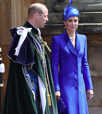 Кейт Миддлтон и принц Уильям прибыли в Шотландию на празднование в честь коронации короля Карла - 1