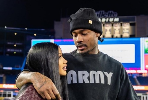 Карди Би и Стефон Диггc