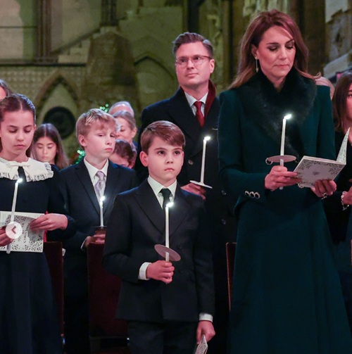 Кейт Миддлтон, принц Луи, принцесса Шарлотта