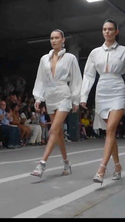 $15 млн – такова ставка за совместный выход на подиум Off-White модели Кендалл Дженнер и Беллы Хадид - 1 Белла Хадид, Кендалл Дженнер