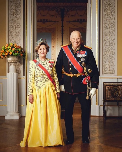 король Гаральд V, королева Соня