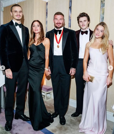 Дэвид Бекхэм, Виктория Бекхэм, Харпер Бекхэм