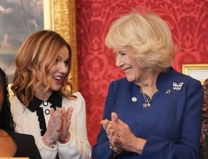 Королева Камилла, Spice Girls, Джери Холлиуэлл, британская певица, Эмма Бантон