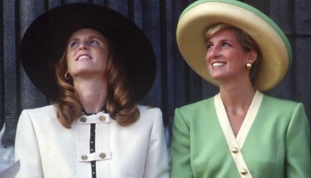 Принцесса Уэльская, Сара Фергюсон, принцесса Диана