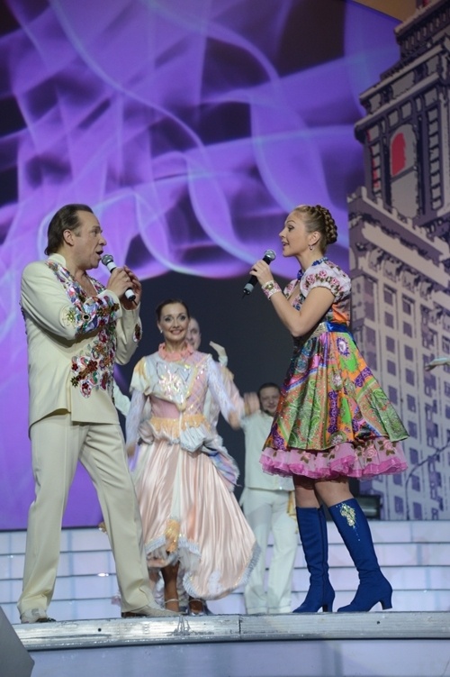 Марина Девятова и Владимир Девятов на концерт