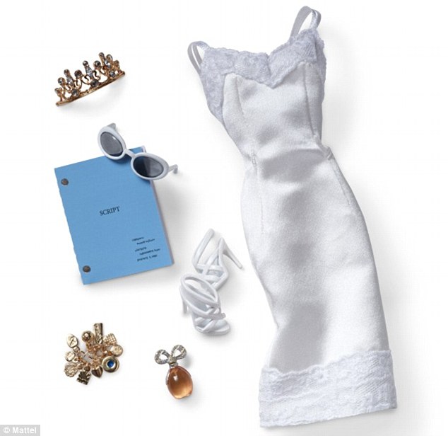 All included: The White Diamonds look comes with an added night slip, sunglasses, tiara, a change of shoes and mini script