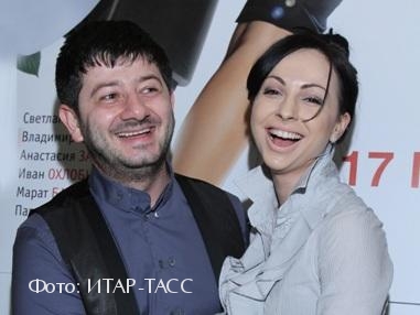 Михаил Галустян с женой Викой