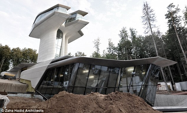 Campbell Enterprises: The house is shaped like a spaceship from TV's Star Trek