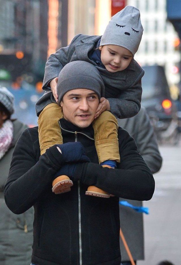 Orlando Bloom out and about, New York, America - 16 Dec 2013