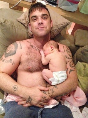 Robbie+and+baby