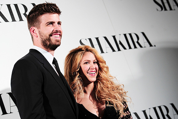 Shakira and Gerard Pique pose during a photocall for the launch of her new album 'Shakira' Featuring: Shakira,Gerard Pique Where: Barcelona, Spain When: 20 Mar 2014 Credit: SIPA/WENN.com **Only available for publication in Germany. Not available for pub