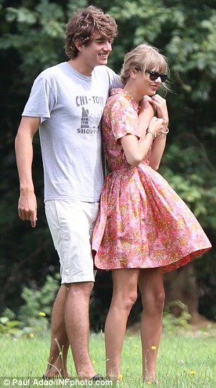 Former flames: Taylor dated Hollywood actor Jake Gyllenhaal (L) back in 2010, and called time on her summer romance with Conor Kennedy (R) last month 