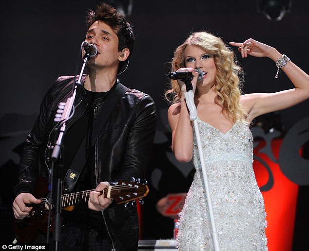 Doomed romance: The 22-year-old star dated singer John Mayer for a brief period in 2009