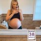 Беременная Стасси Шредер опубликовала фото живота на 38-й неделе беременности