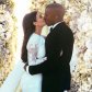 Первые официальные фото со свадьбы Ким Кардашьян и Канье Уэста