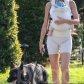 Жизель Бюндхен замечена на прогулке с новорожденной дочерью и немецкой овчаркой
