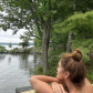 Синди Кроуфорд топлесс в джакузи перед озером: фото