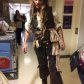 Джонни Депп прошелся по коридорам детской больницы в костюме Джека Воробья